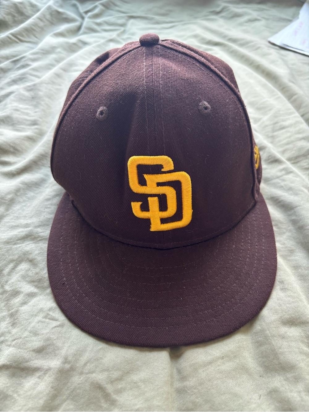 San Diego Padres Brown & Gold Baseball Cap